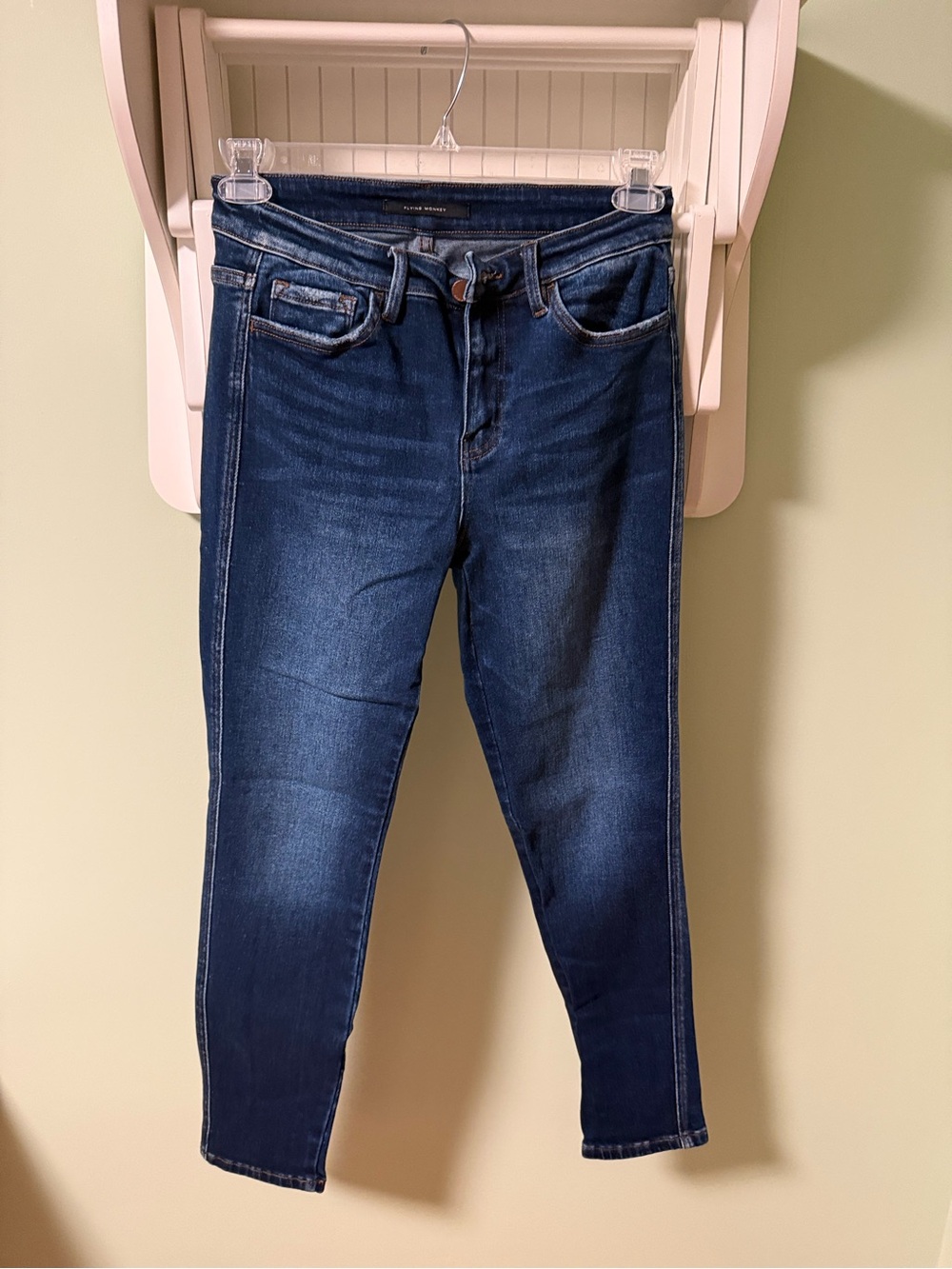 Flying Monkey Dark Wash Skinny Jeans - size 29